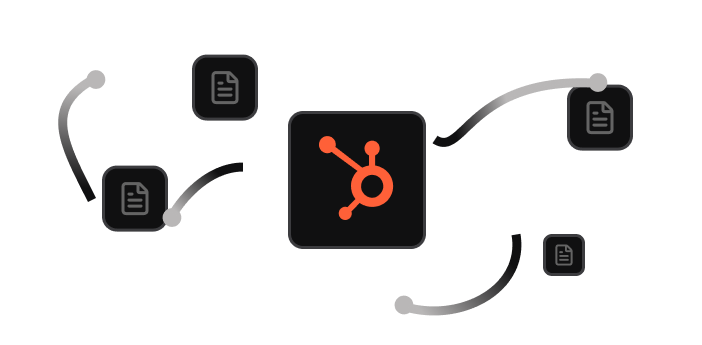 HubSpot CRM mit Daten-Chaos, Dubletten und leeren Feldern